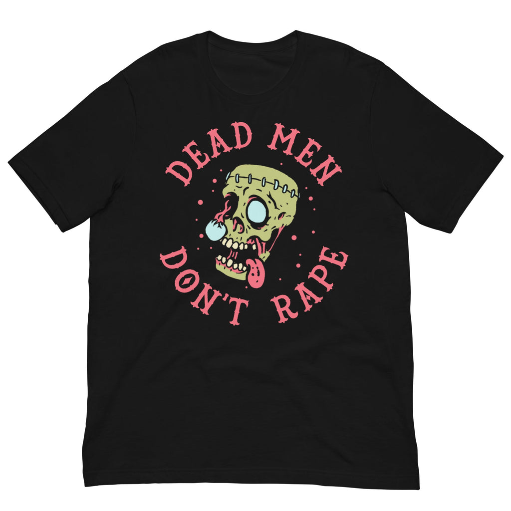 Murder Apparel Dead Men Don't Rape Black T-shirt