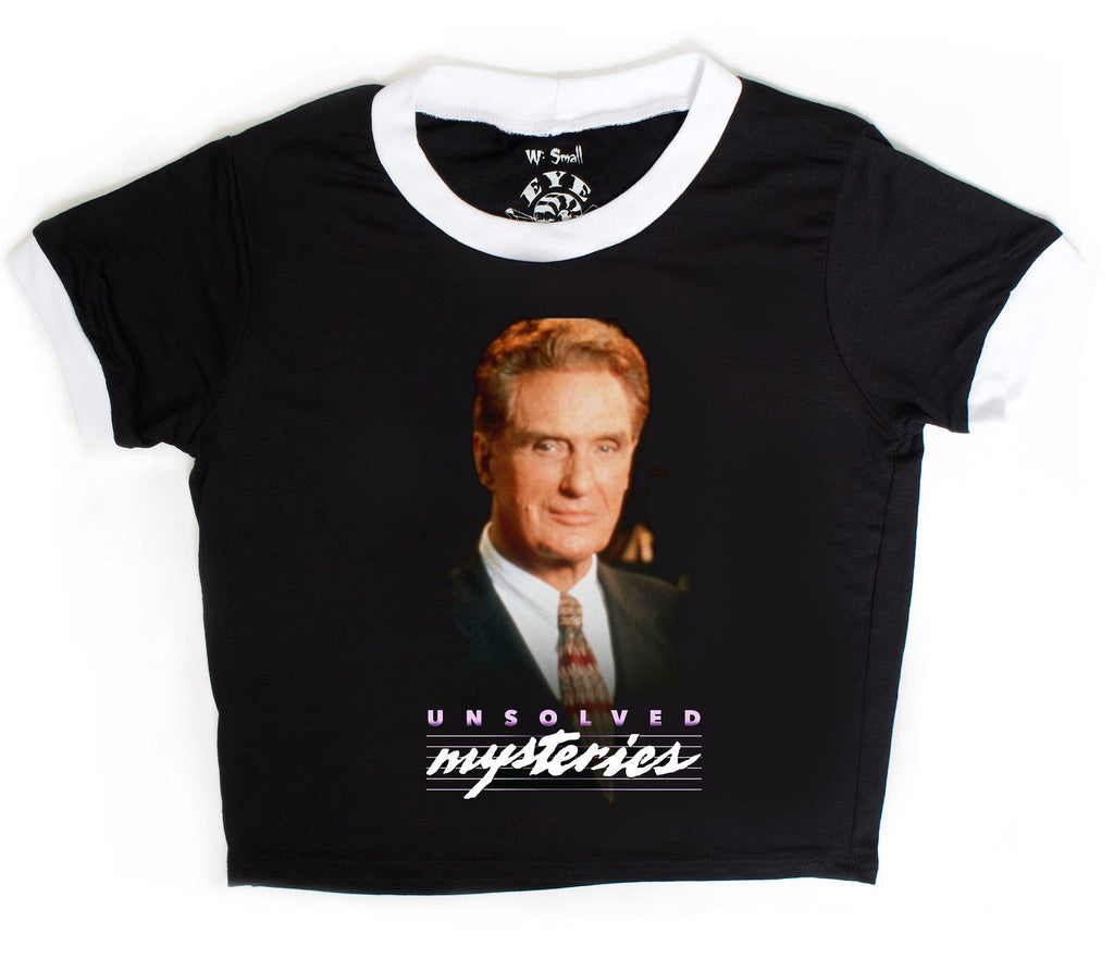 Vera's Eyecandy Unsolved Mysteries Ringer Tee