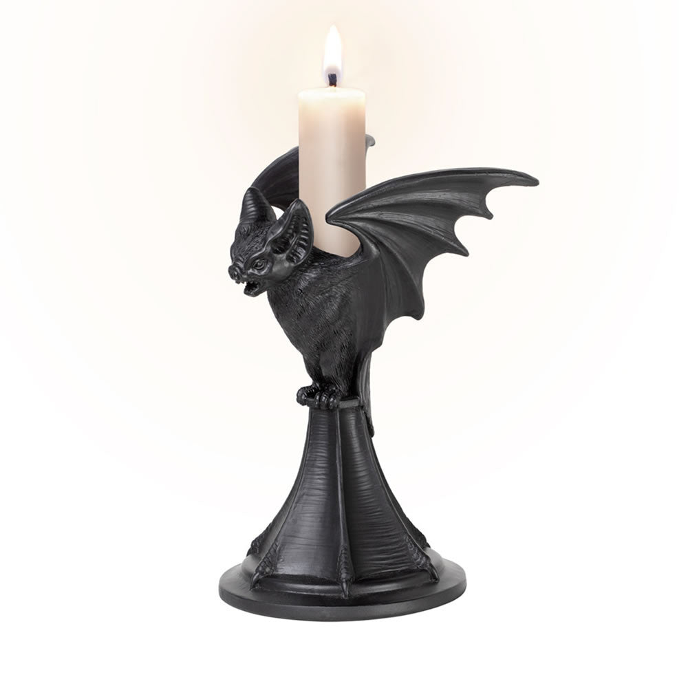 Alchemy Gothic Vespertilio Bat Candle Holder V114