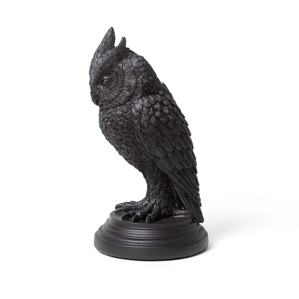 Alchemy Gothic Owl Astrontiel Candle Stick Holder V116