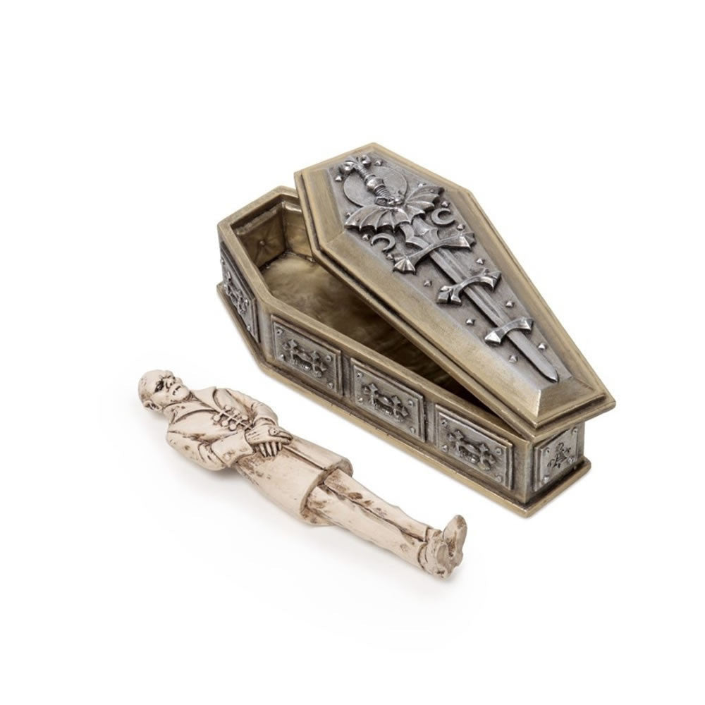 Alchemy Gothic Nosferatu's Rest Casket + Figure V117