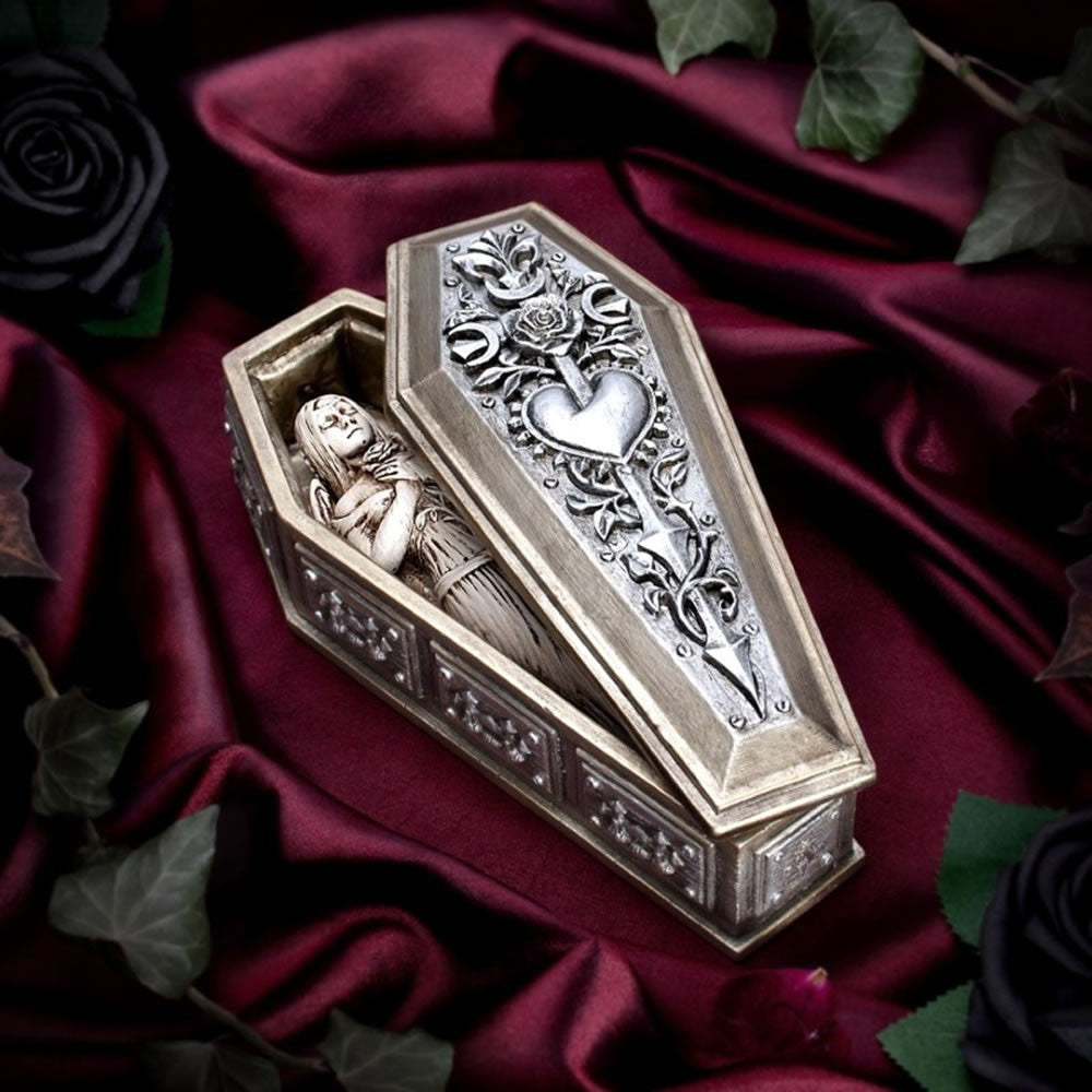 Alchemy Gothic Bride of the Dark Kiss Casket + Figure V118