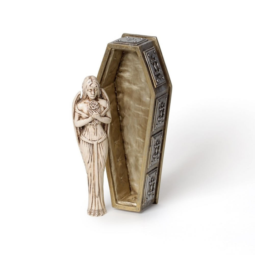 Alchemy Gothic Bride of the Dark Kiss Casket + Figure V118