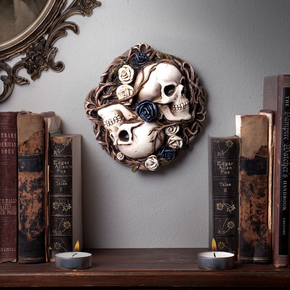 Alchemy Gothic Dioscuri Masque Masque Desk/Wall Ornament V128