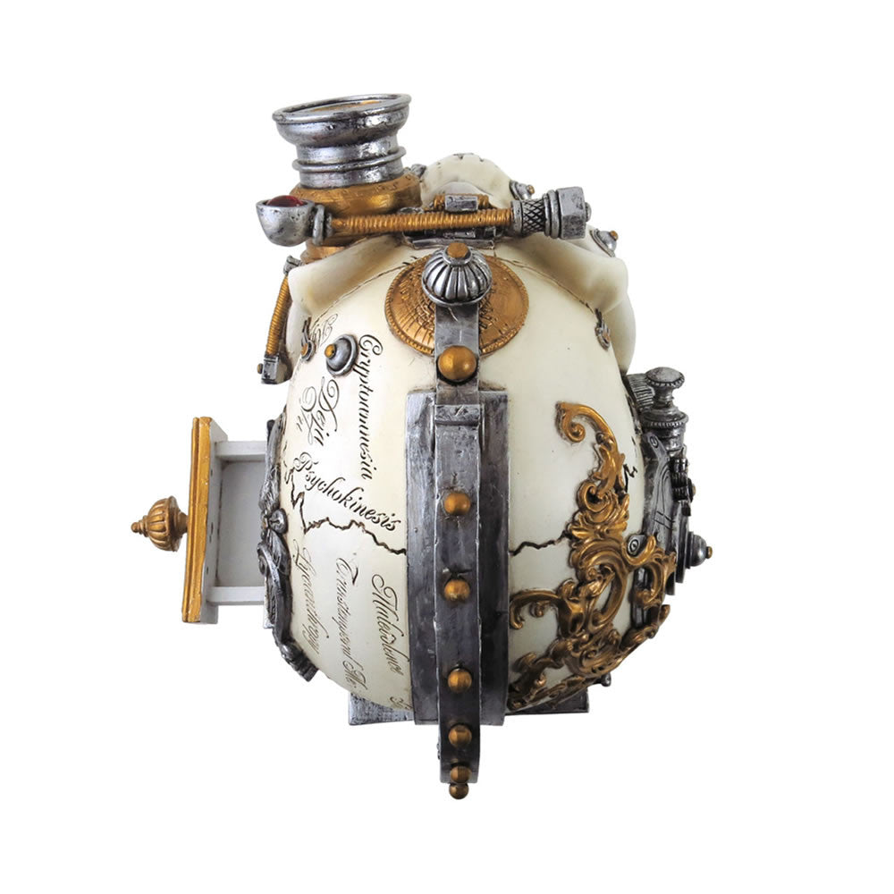 Alchemy Gothic Erasmus Darwin's Steam-Cerebrum Skull V4