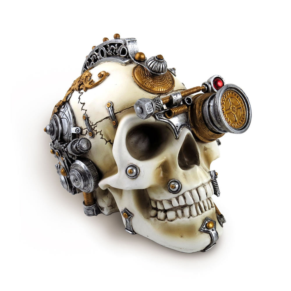 Alchemy Gothic Erasmus Darwin's Steam-Cerebrum Skull V4