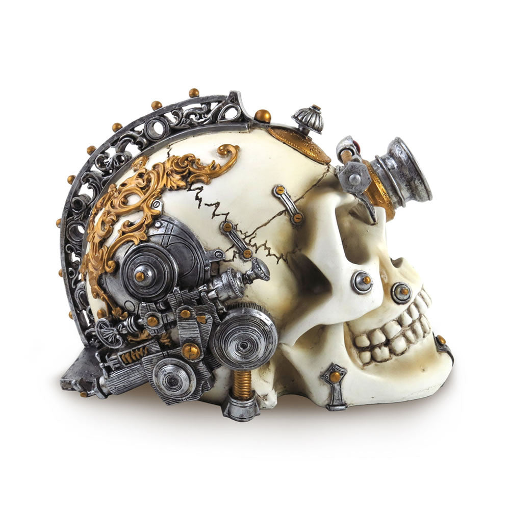 Alchemy Gothic Erasmus Darwin's Steam-Cerebrum Skull V4