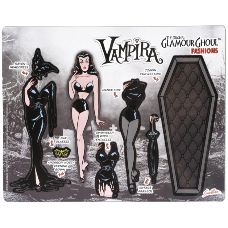 Kreepsville 666 Vampira Glamour Ghoul Magnet Set
