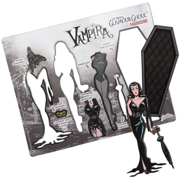 Kreepsville 666 Vampira Glamour Ghoul Magnet Set