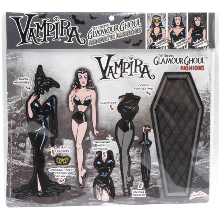 Kreepsville 666 Vampira Glamour Ghoul Magnet Set
