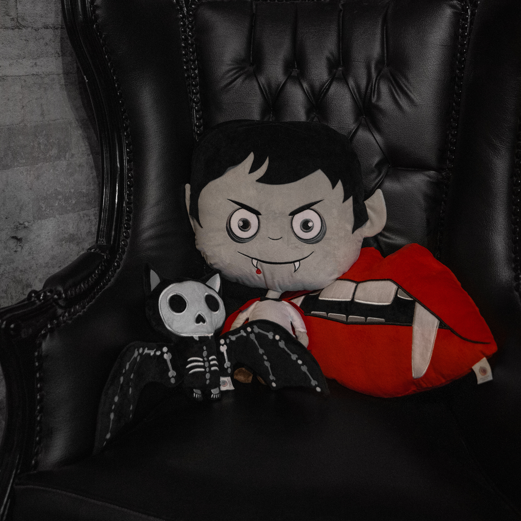 MaterialJill Spooky Skeleton Bat 9" Plush Doll