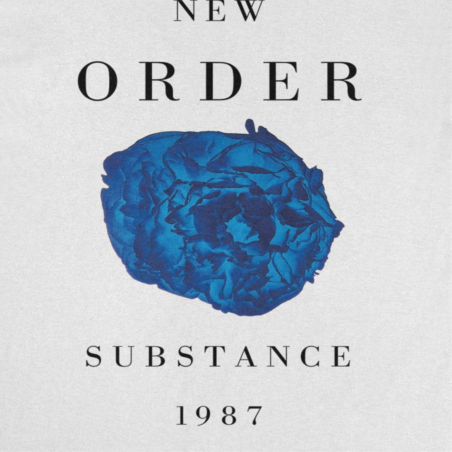 New Order Band Substance Peony T-Shirt