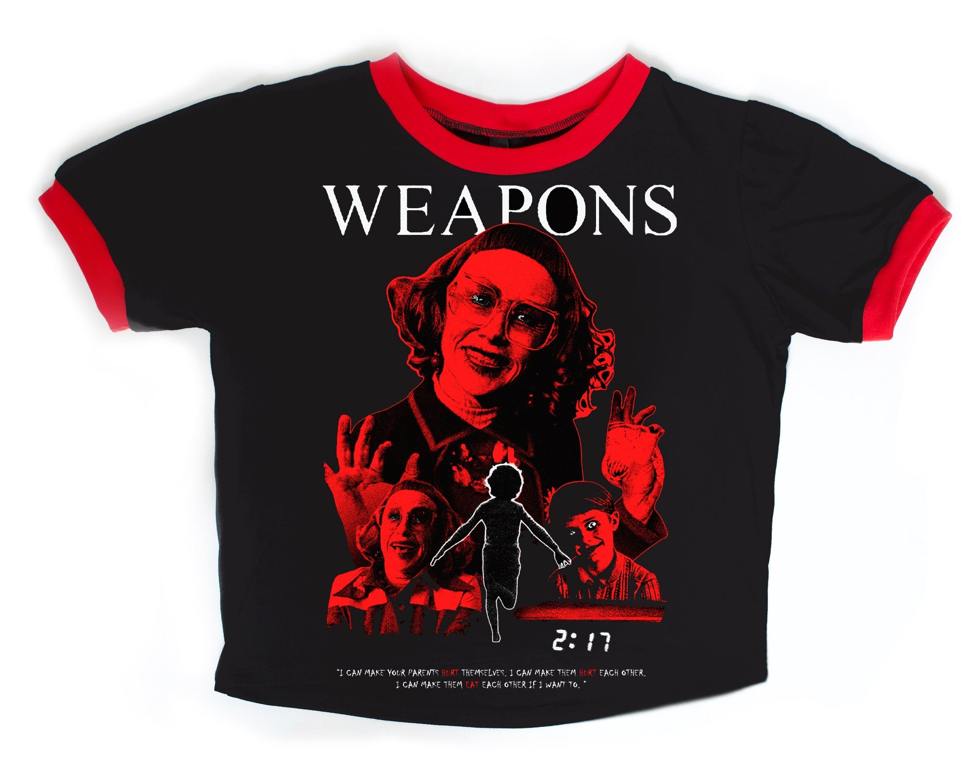 Vera's Eyecandy Weapons Movie Ringer Tee (Limited edition)