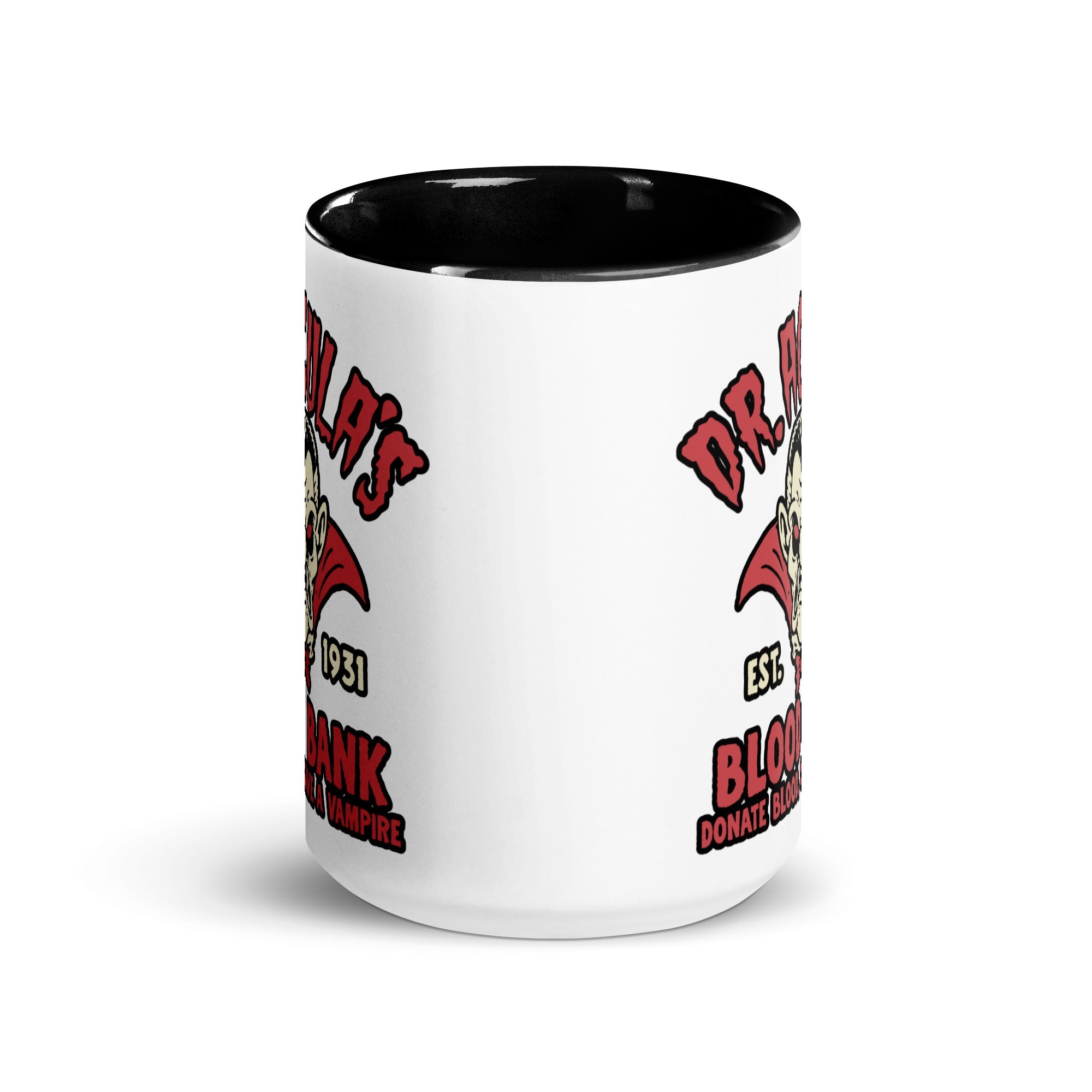 Murder Apparel Dr. Acula's Blood Bank Mug