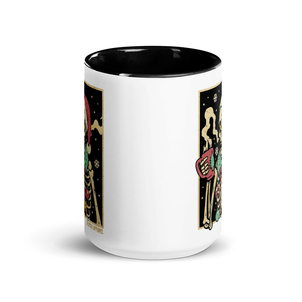 Murder Apparel Christmas Coffee Skeleton Mug