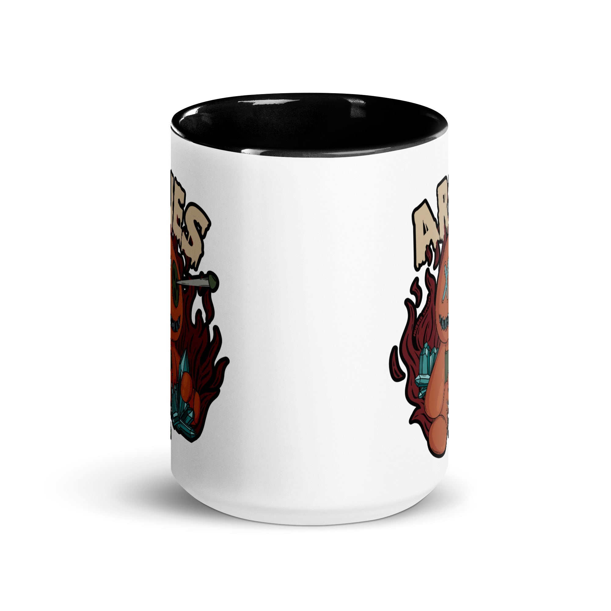 Murder Apparel Aries Voodoo Doll Astrology Mug
