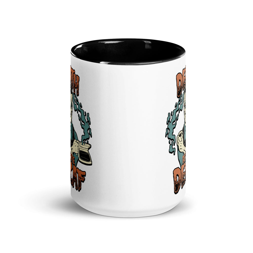 Murder Apparel Death Before Decaf Mug