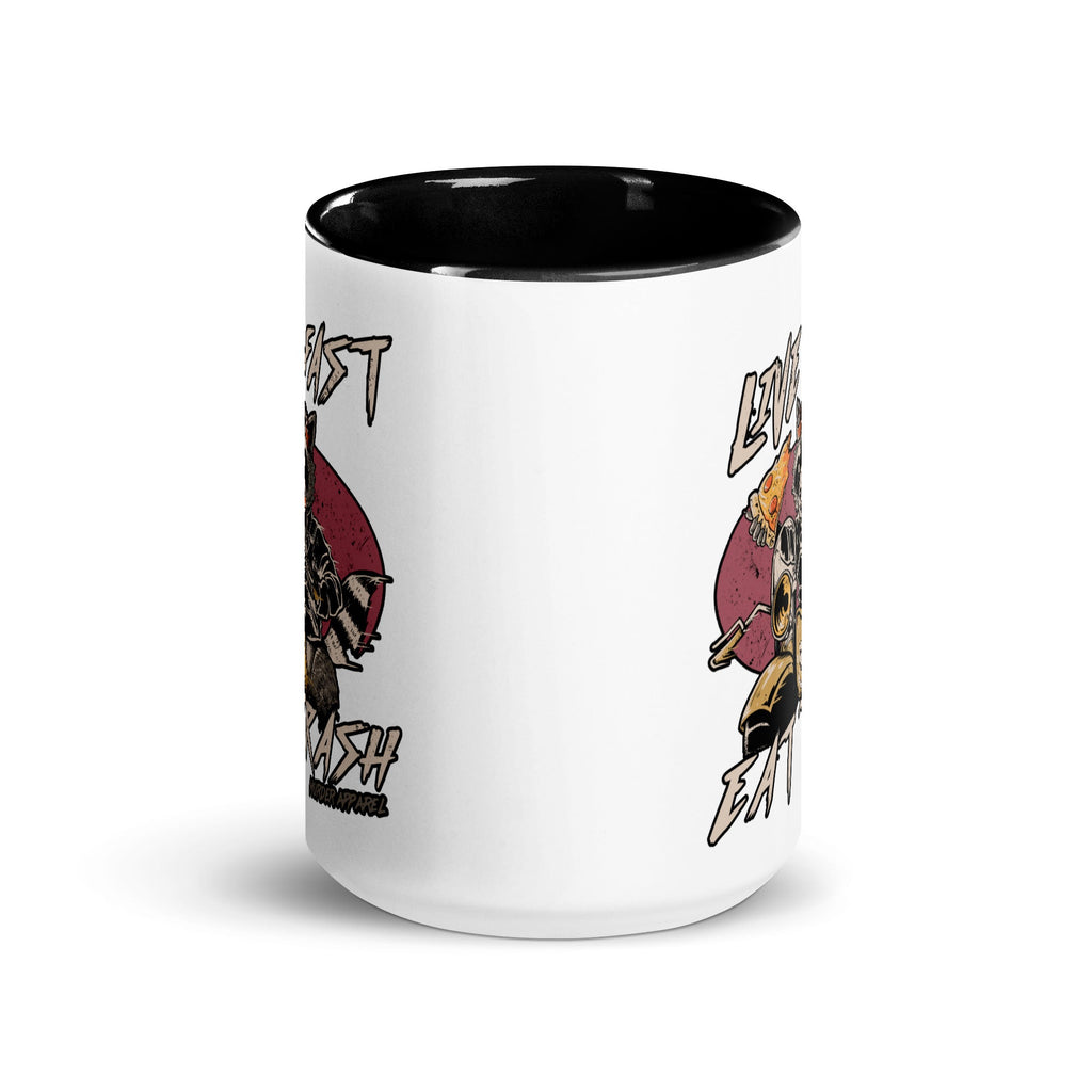 Murder Apparel Live Fast Eat Trash Mug