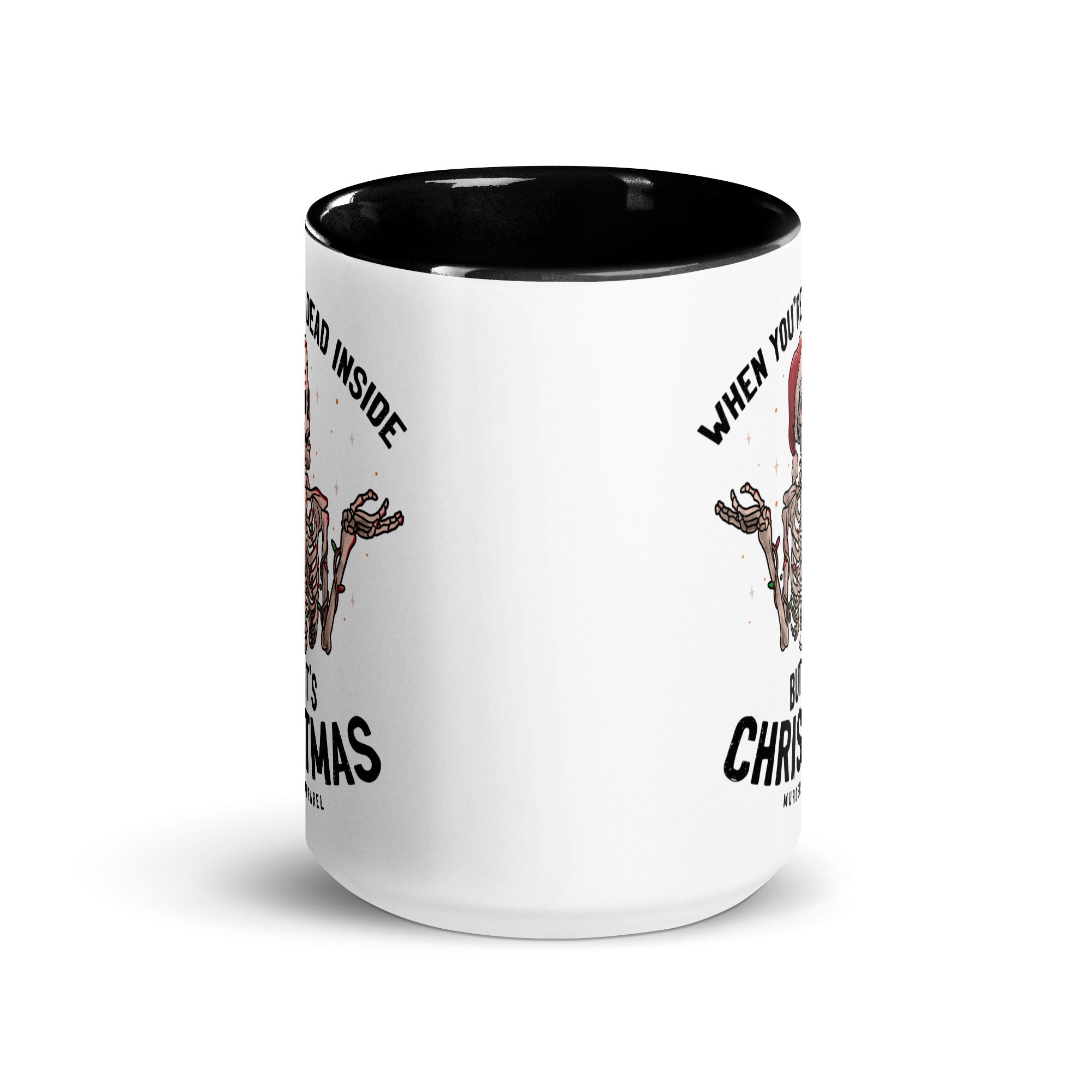 Murder Apparel Dead Inside Christmas Mug
