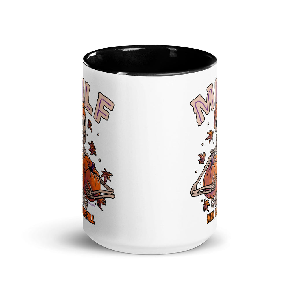 Murder Apparel Man I Love Fall MILF Mug
