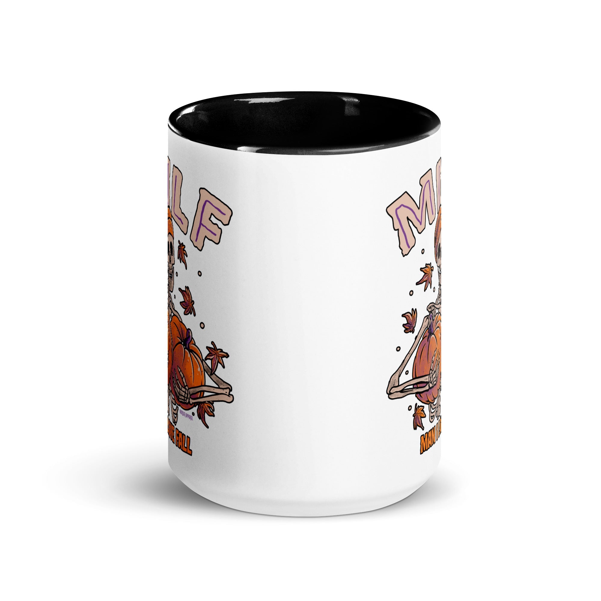 Murder Apparel Man I Love Fall MILF Mug