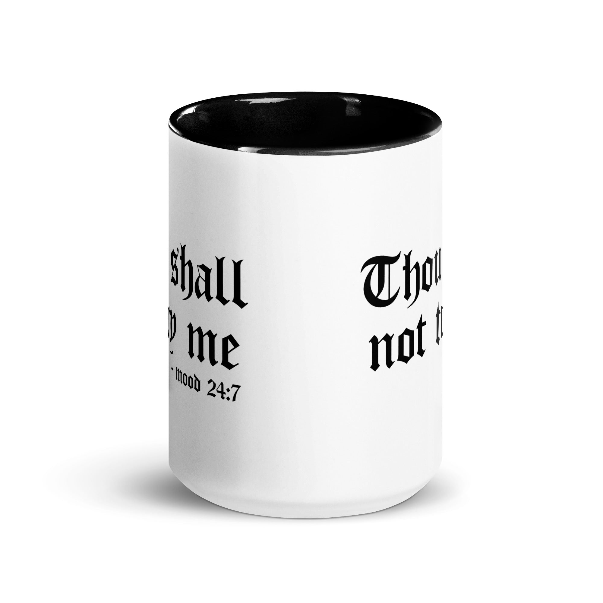 Murder Apparel Thou Shall Not Try Me Mug