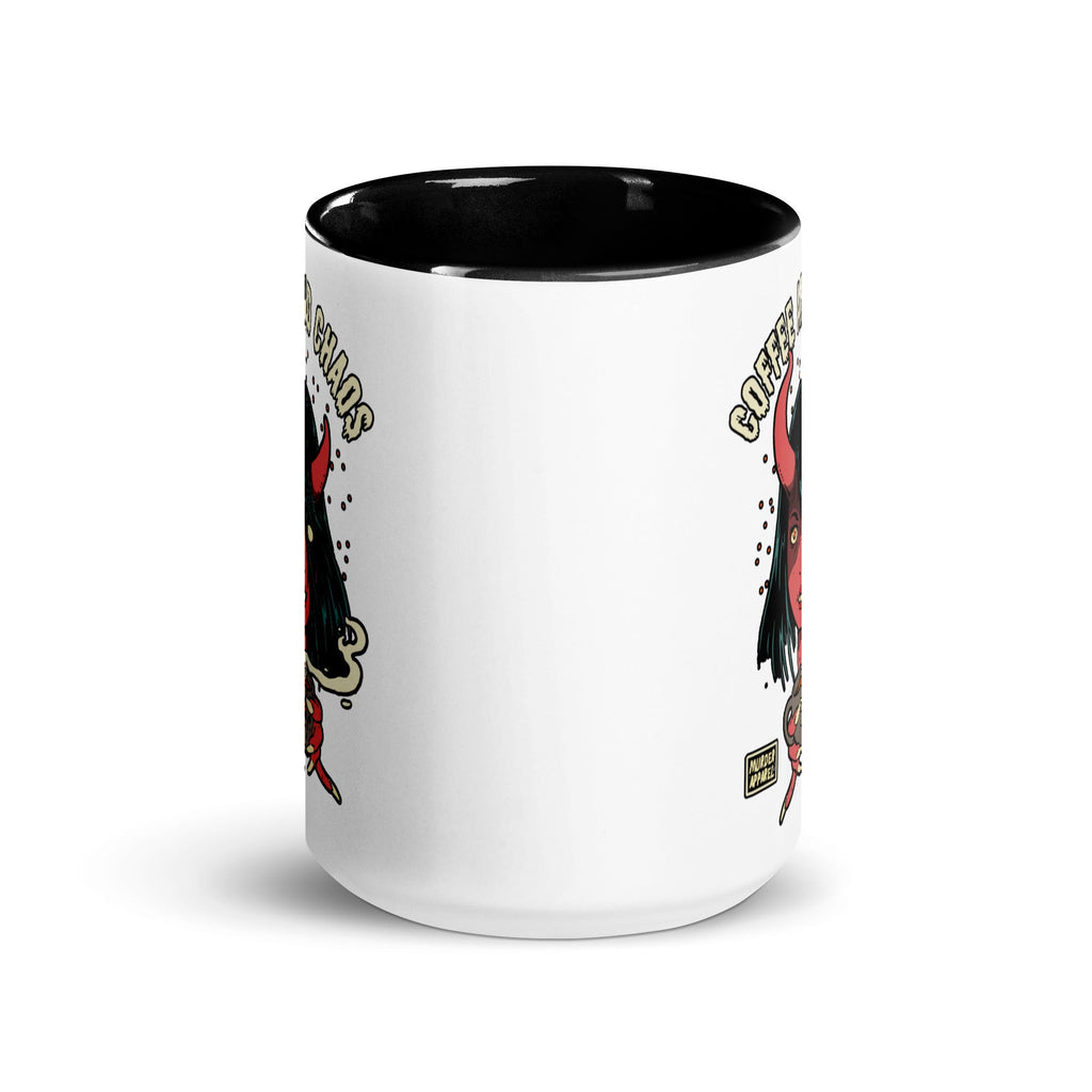 Murder Apparel Coffee And Chaos Mug
