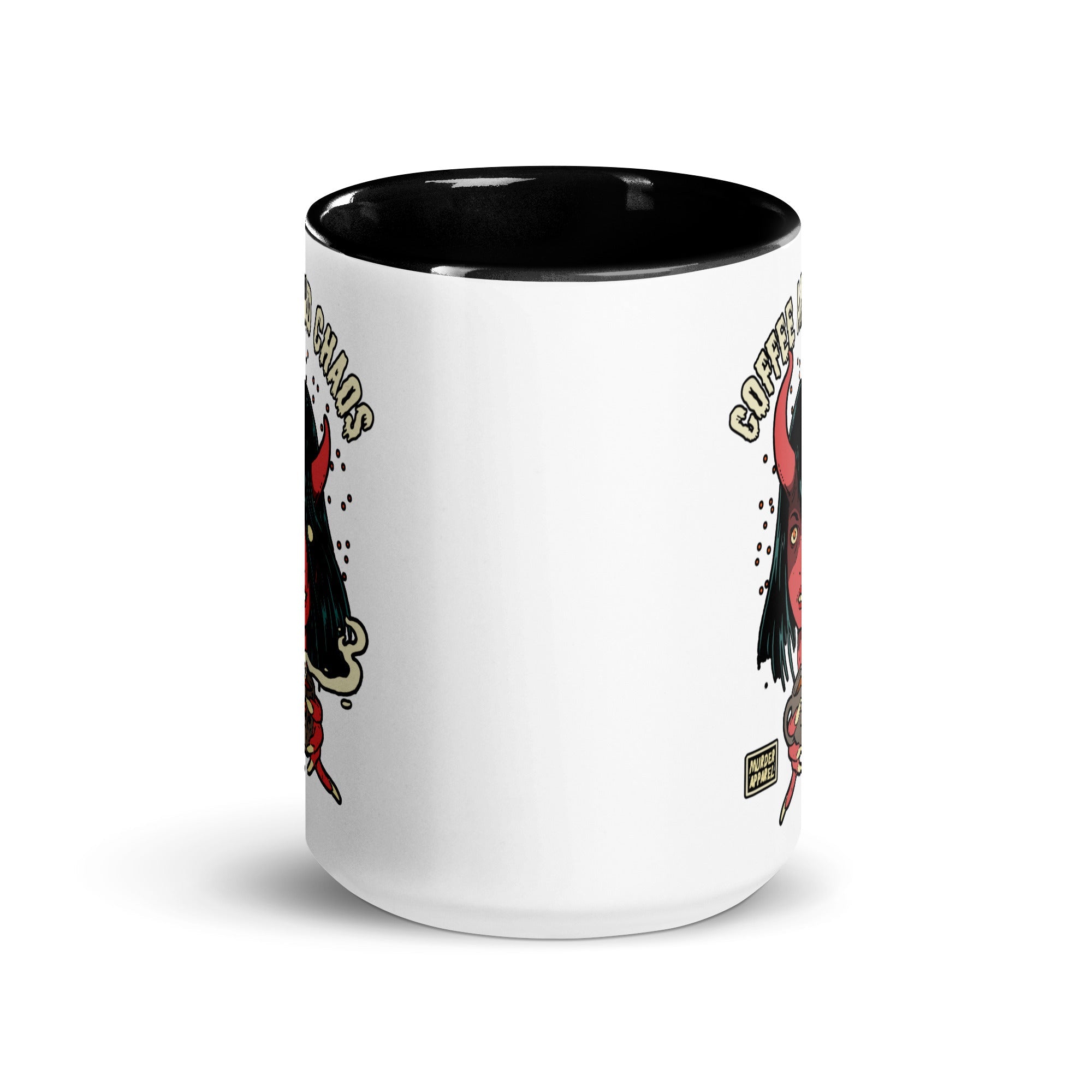 Murder Apparel Coffee And Chaos Mug