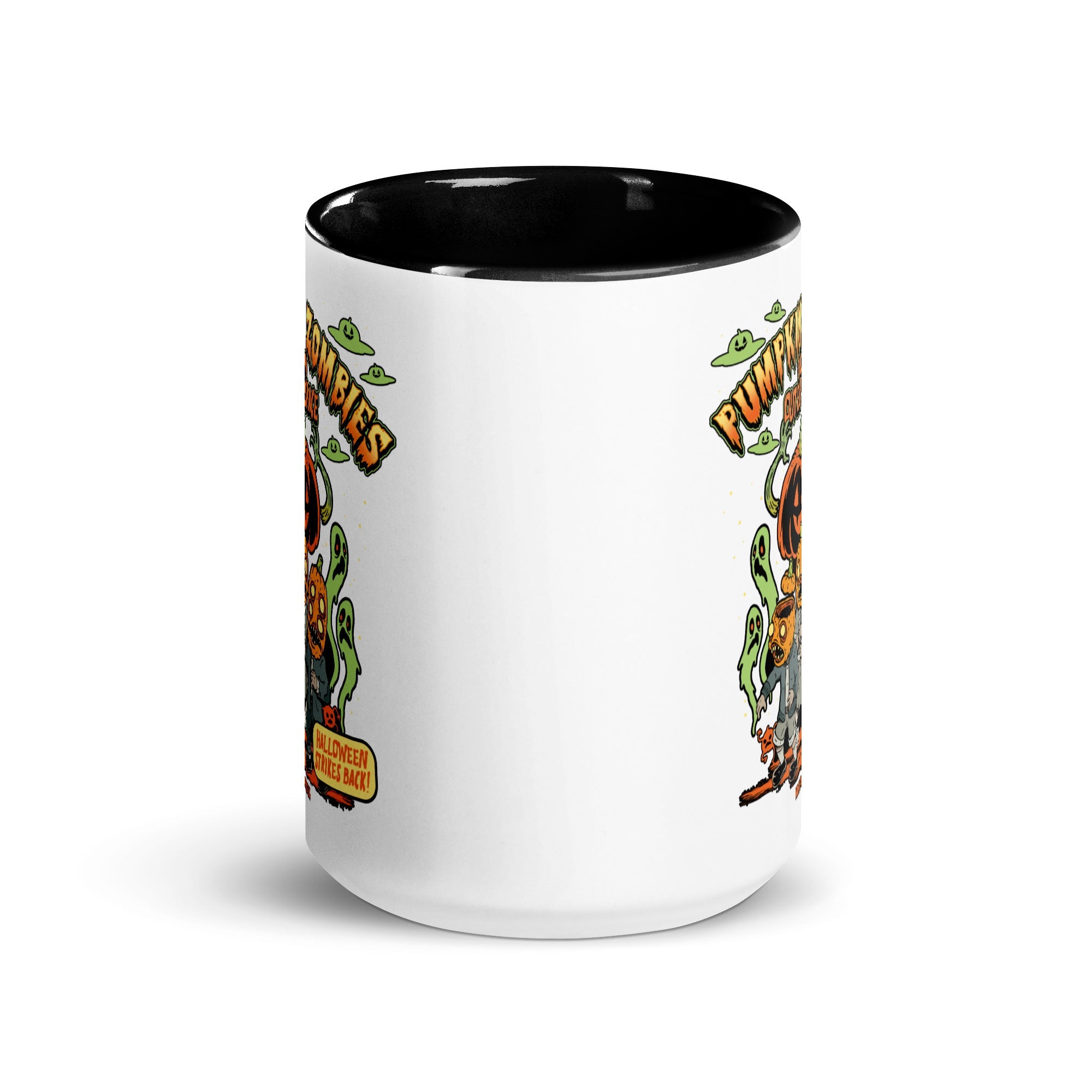 Murder Apparel Pumpkin Space Zombies Mug