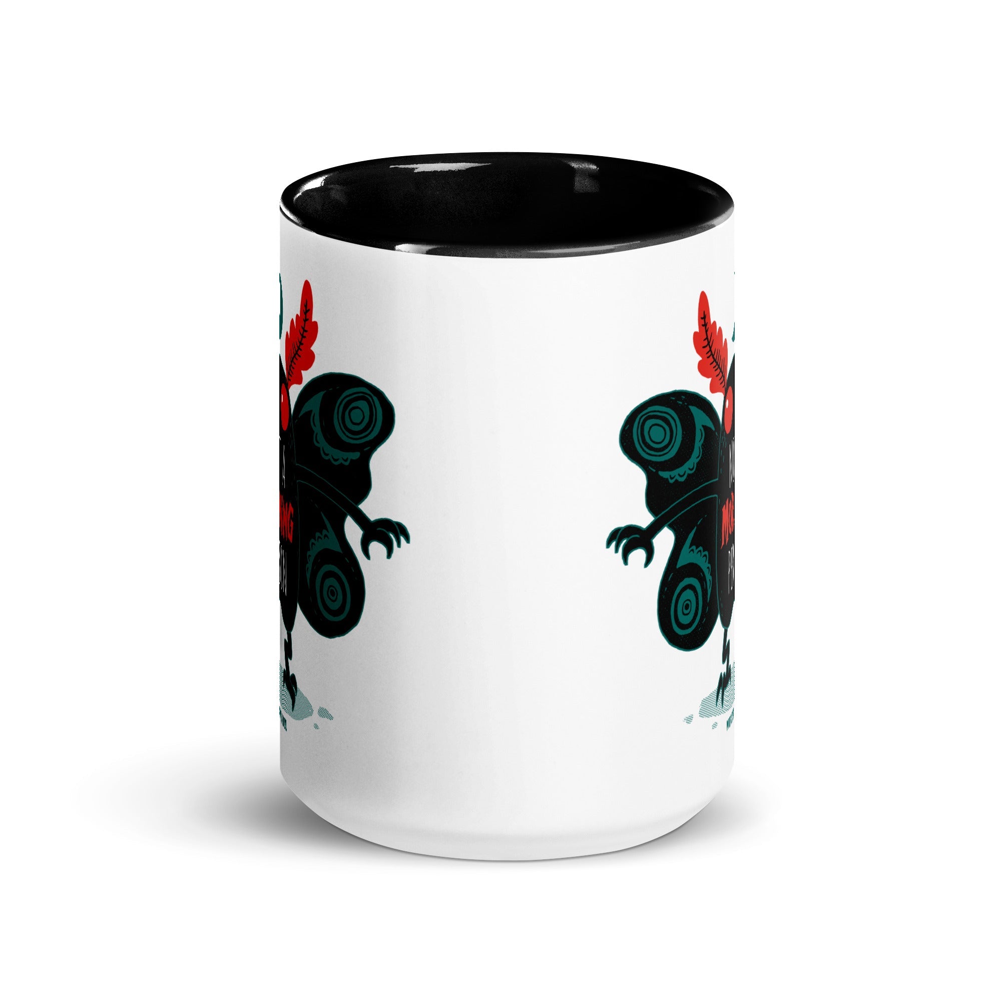 Murder Apparel Mothman Not a Morning Person Mug