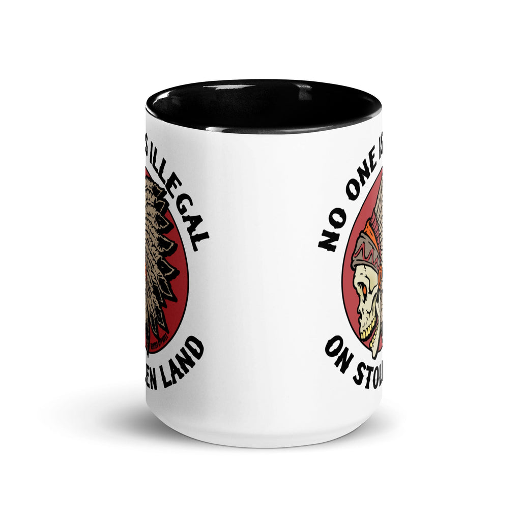 Murder Apparel No One Is Illegal Mug