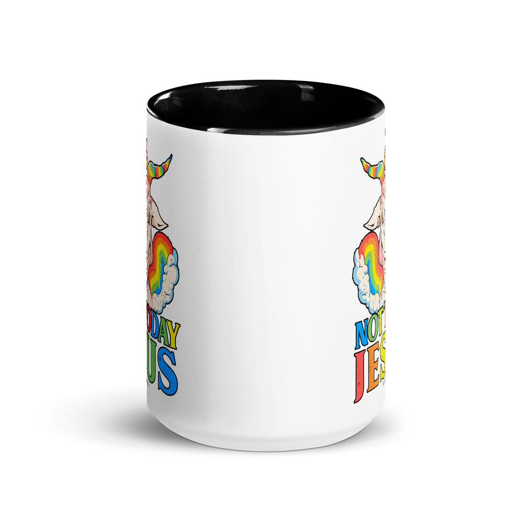 Murder Apparel Not Today Jesus Mug