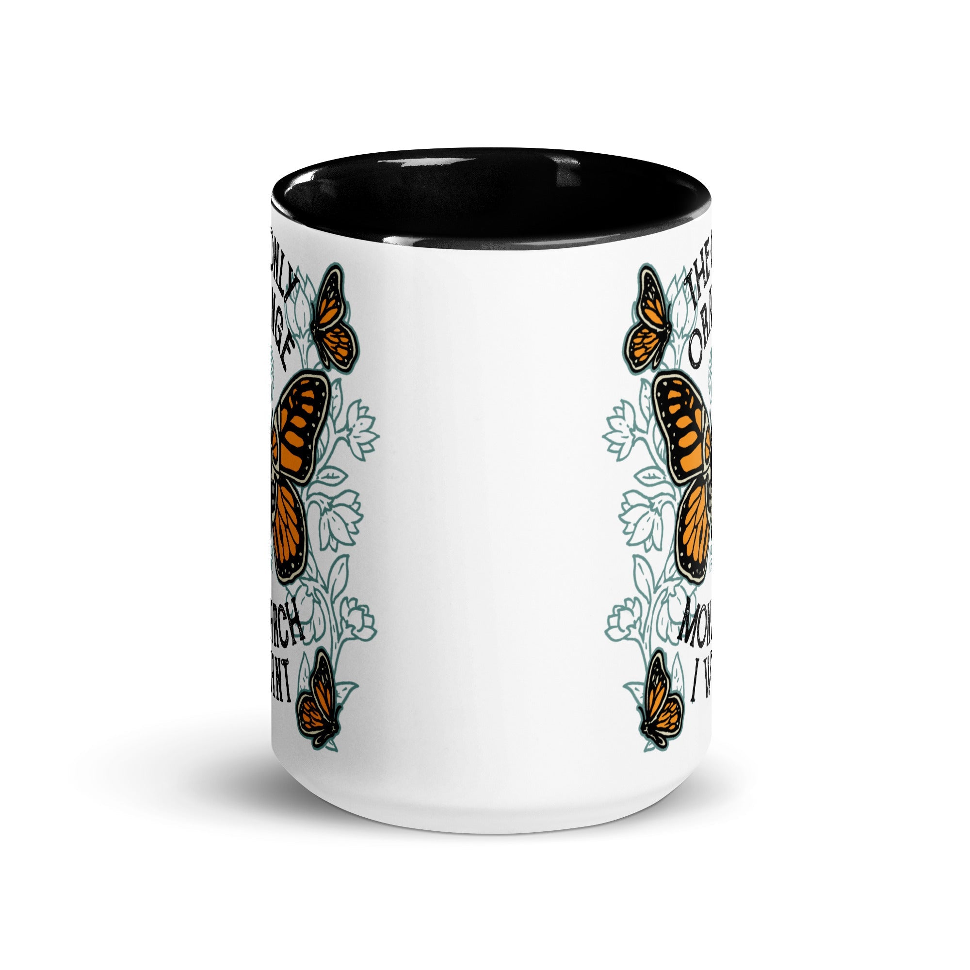 Murder Apparel Orange Monarch Mug