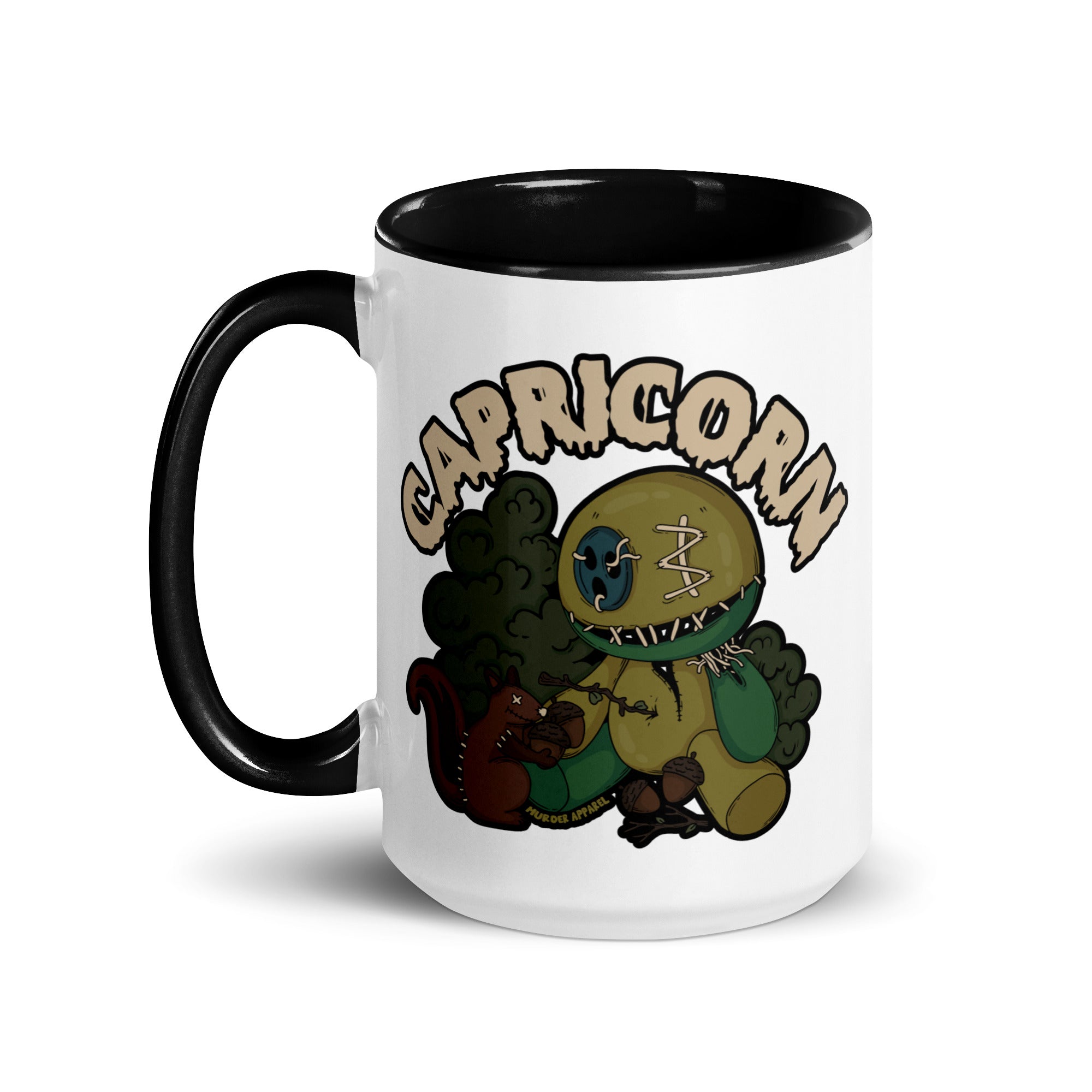 Murder Apparel Capricorn Voodoo Doll Astrology Mug