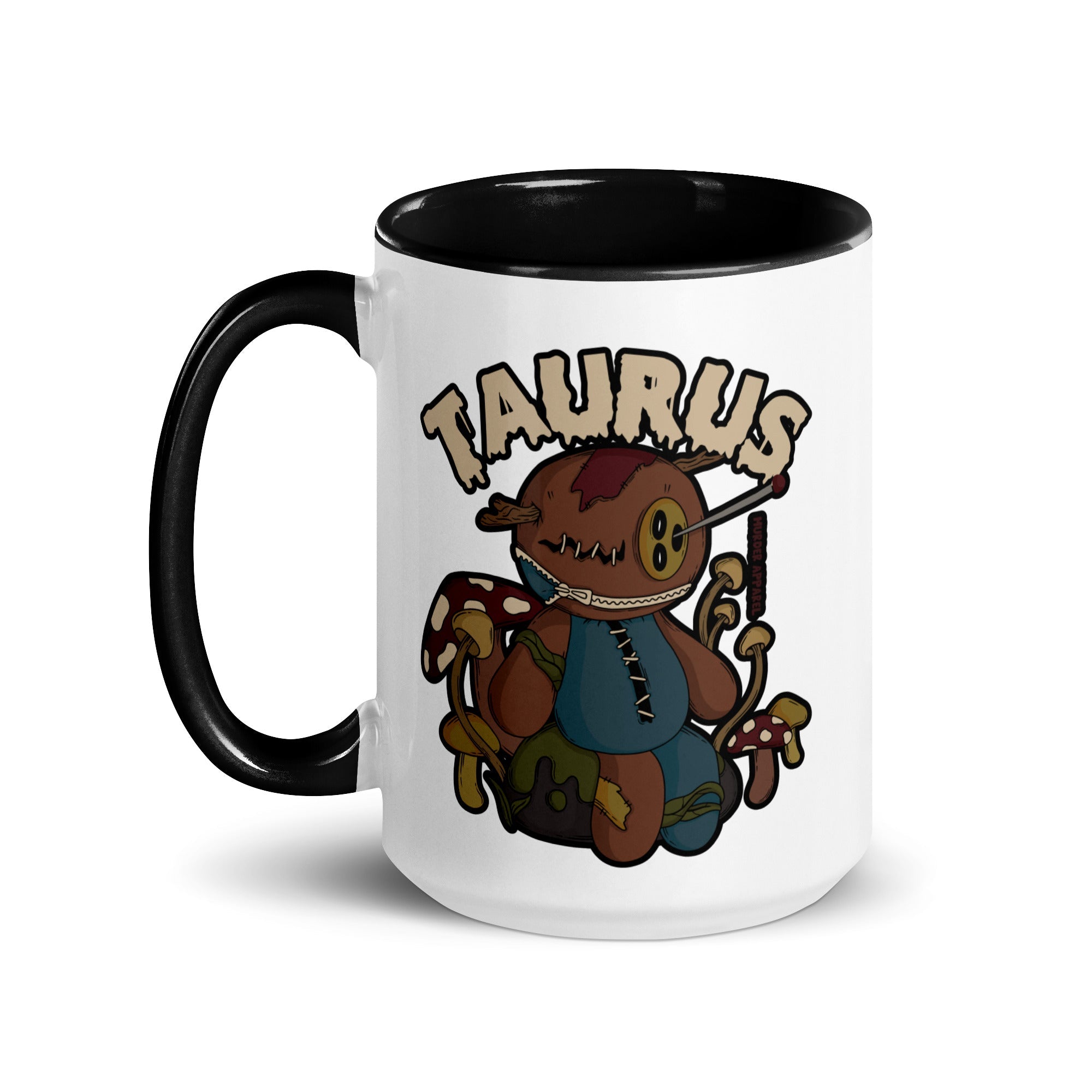 Murder Apparel Taurus Voodoo Doll Astrology Mug