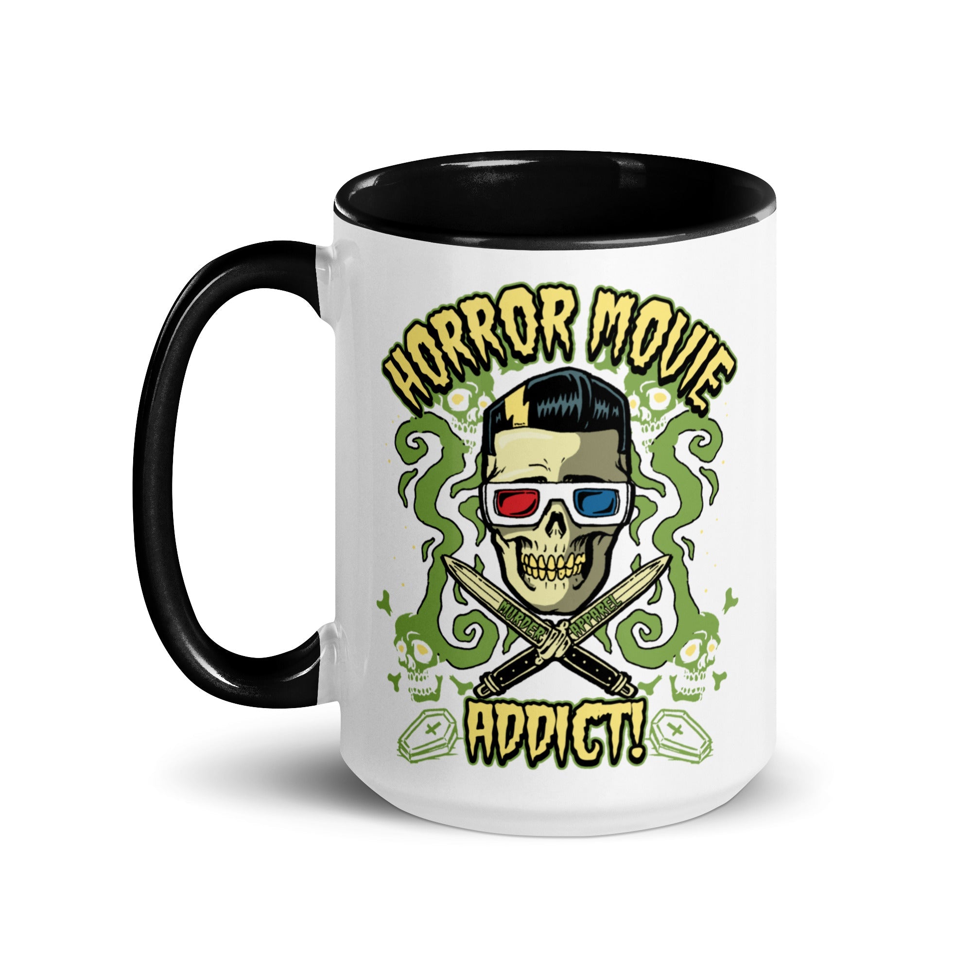 Murder Apparel Horror Movie Addict Mug