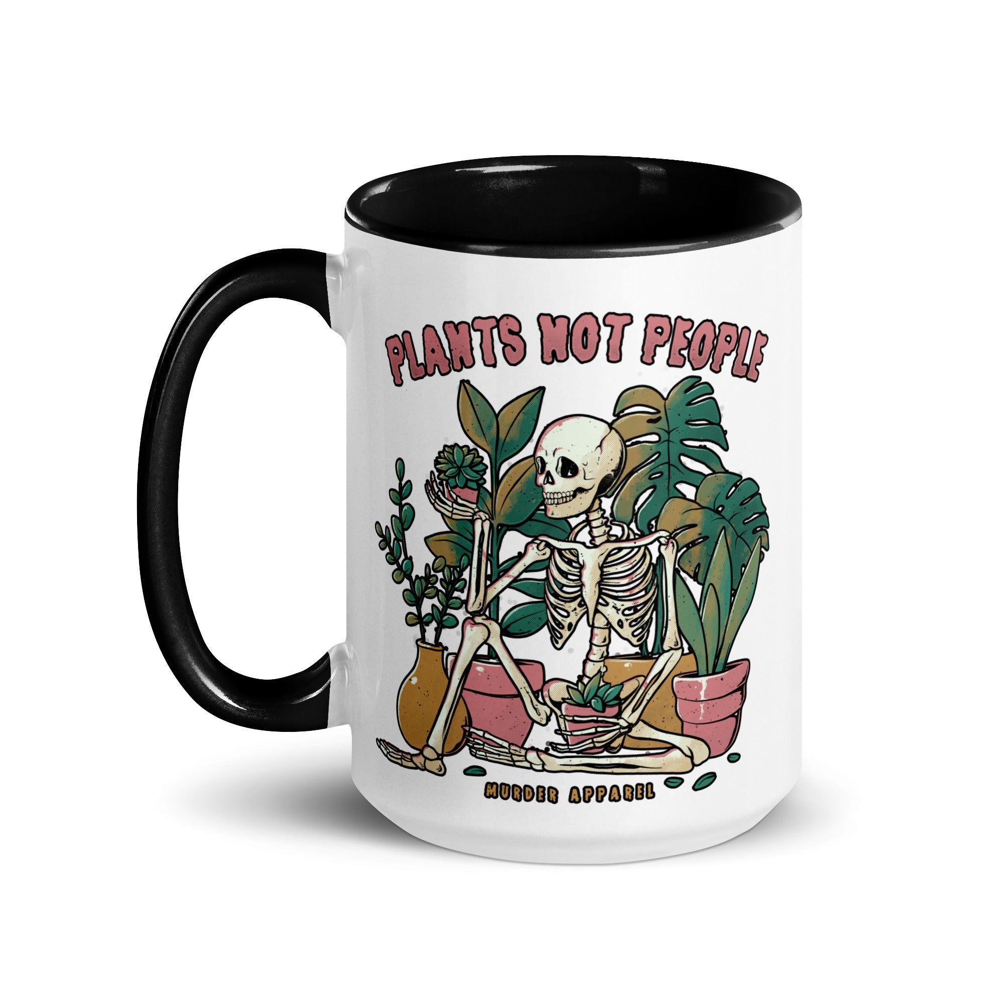 Murder Apparel Plants Not People Mug