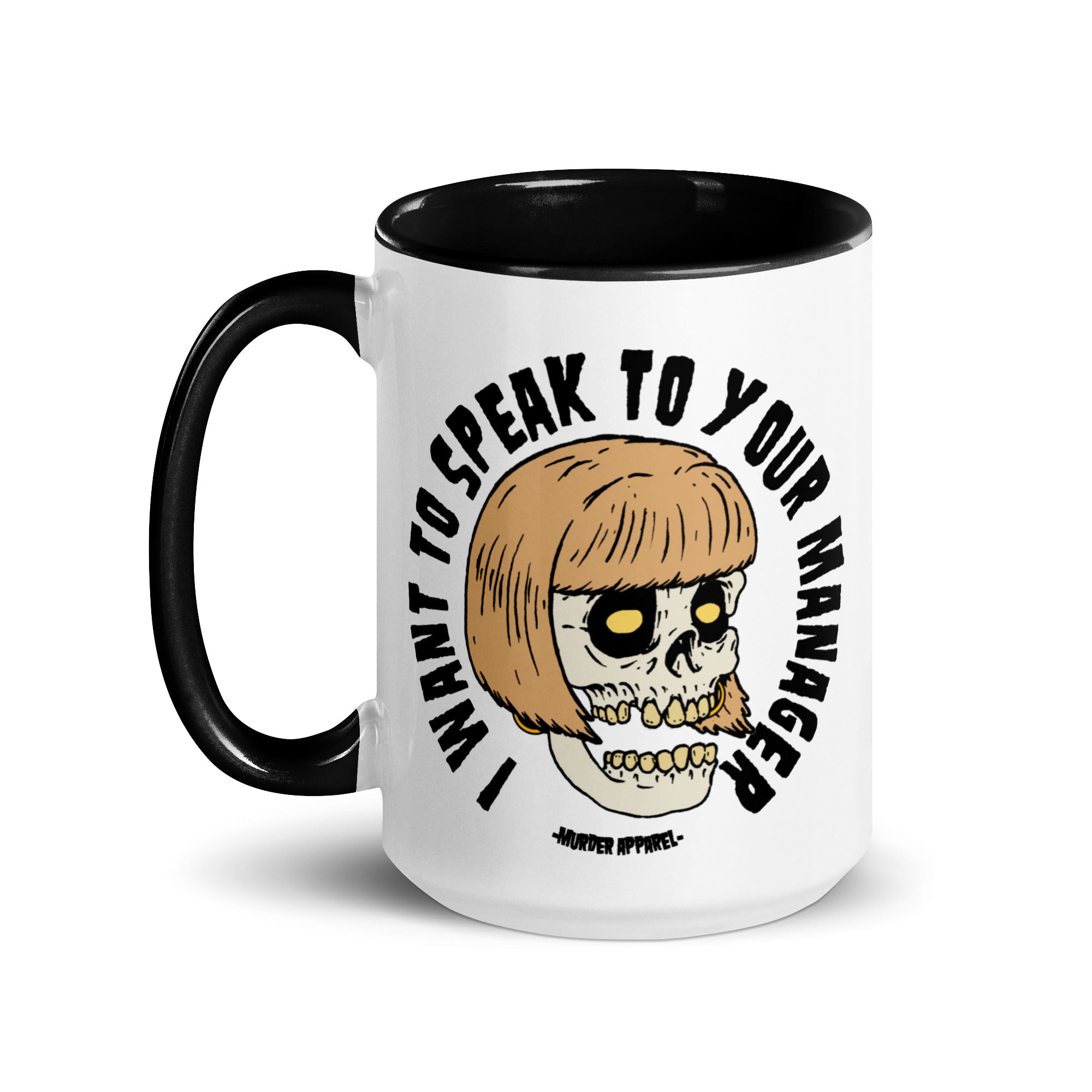Murder Apparel Karen Skull Mug