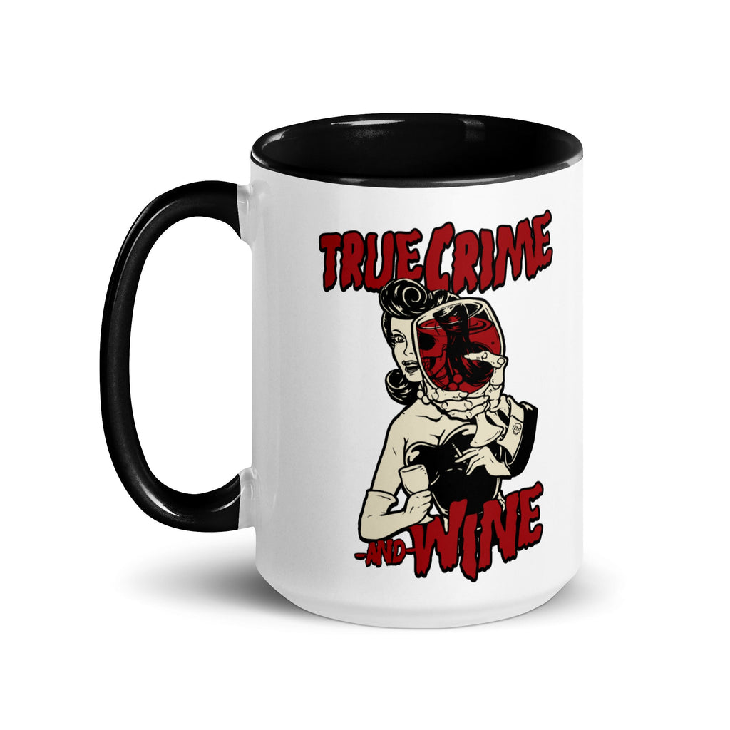 Murder Apparel True Crime And Wine Mug