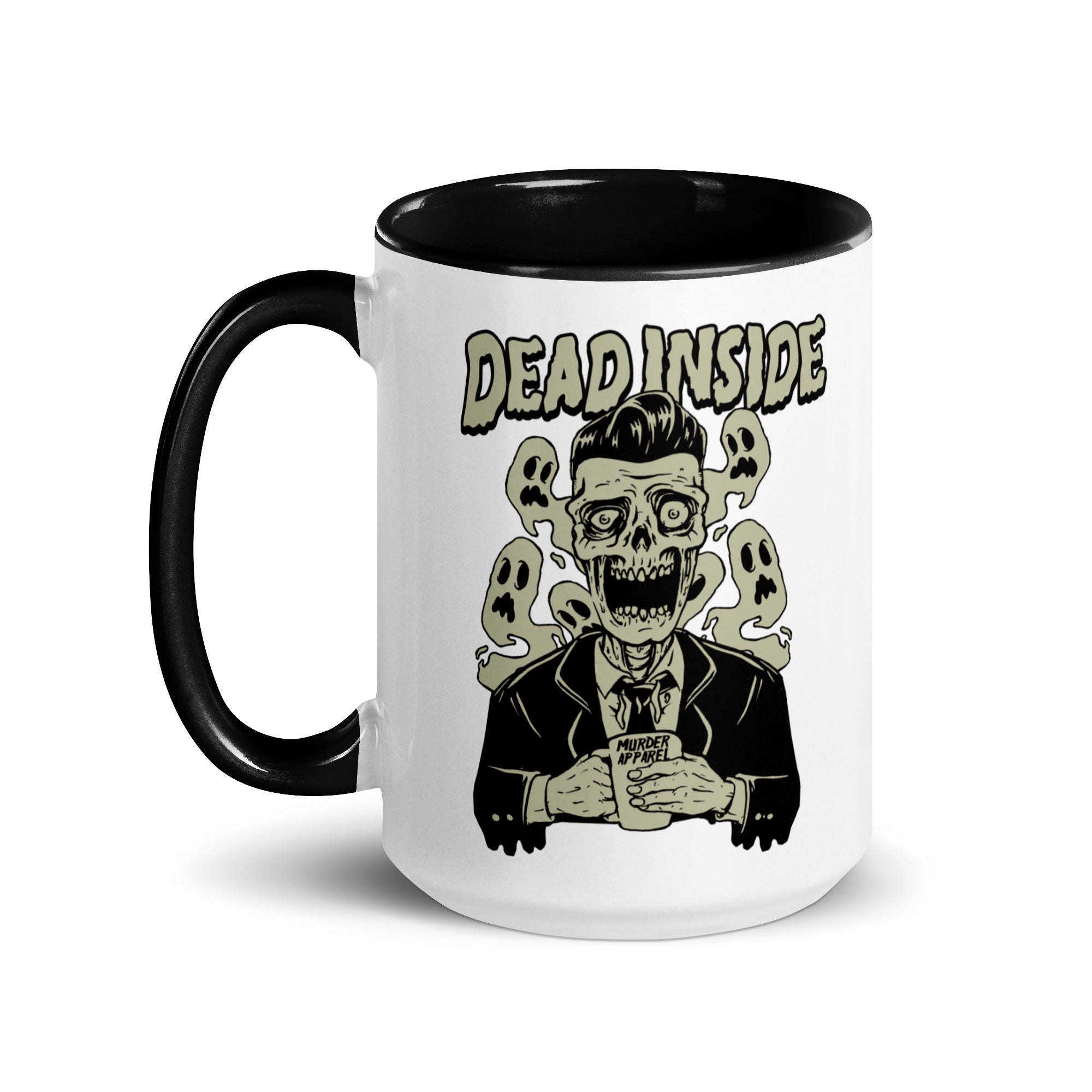 Murder Apparel Dead Inside Mug