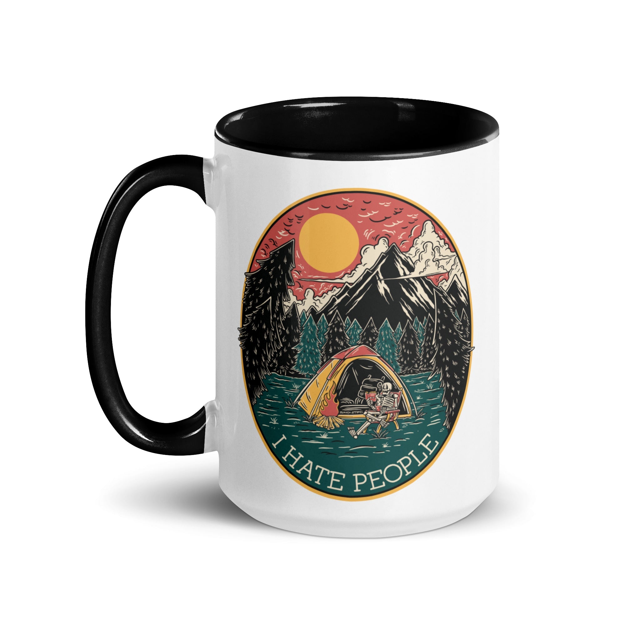 Murder Apparel I Hate People Mug
