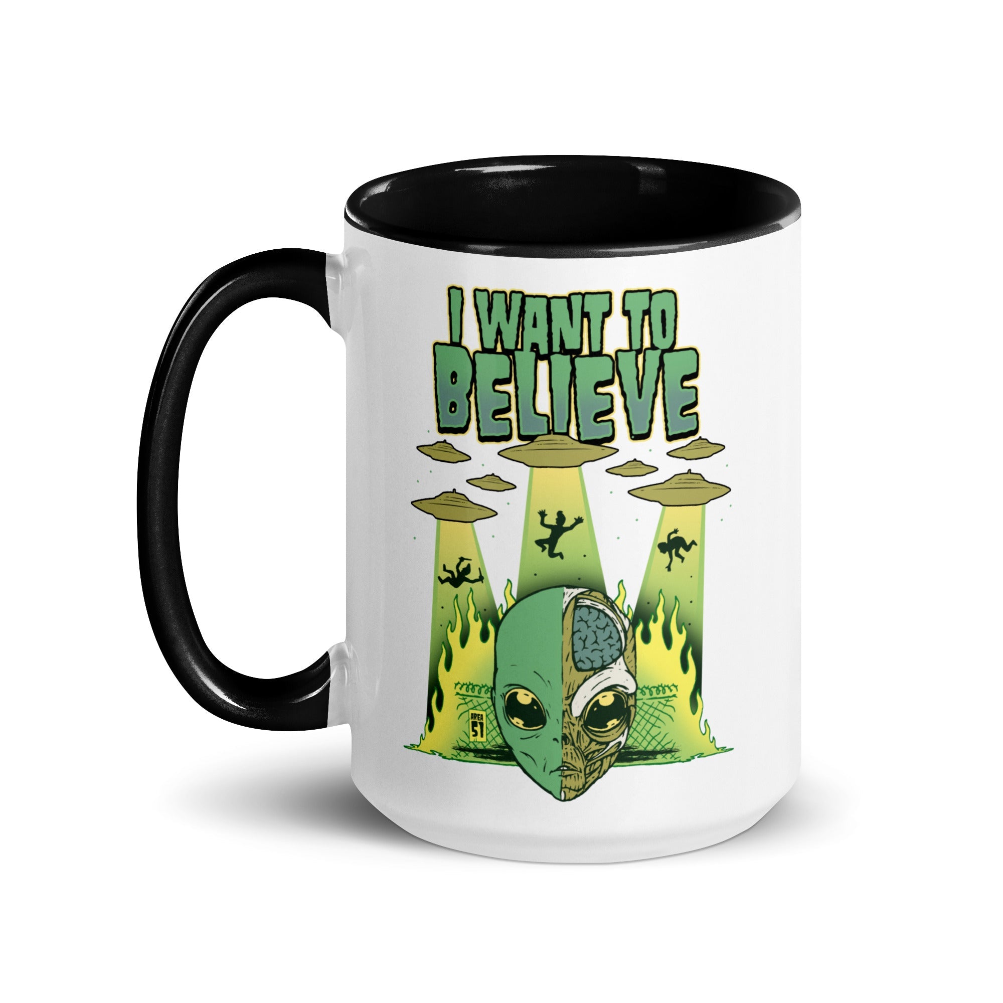Murder Apparel I Want To Believe Alien Mug