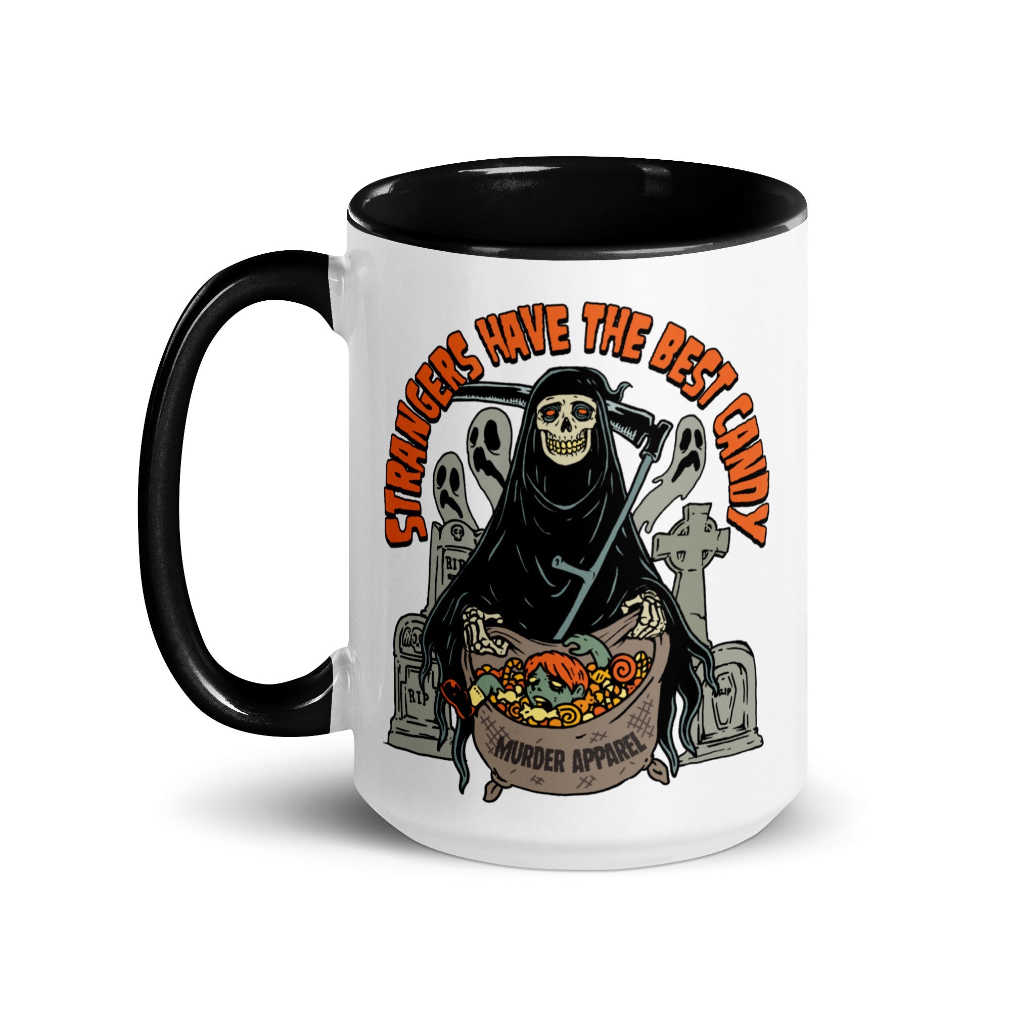 Murder Apparel Strangers Have The Best Candy Mug