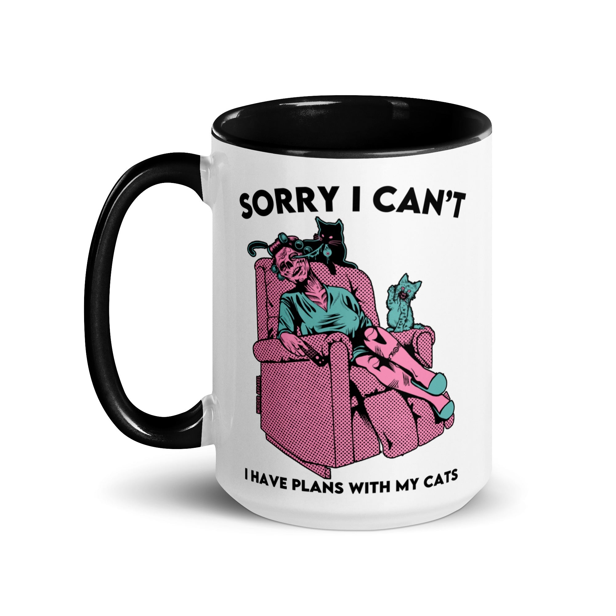 Murder Apparel I Have Plans With My Cat Mug