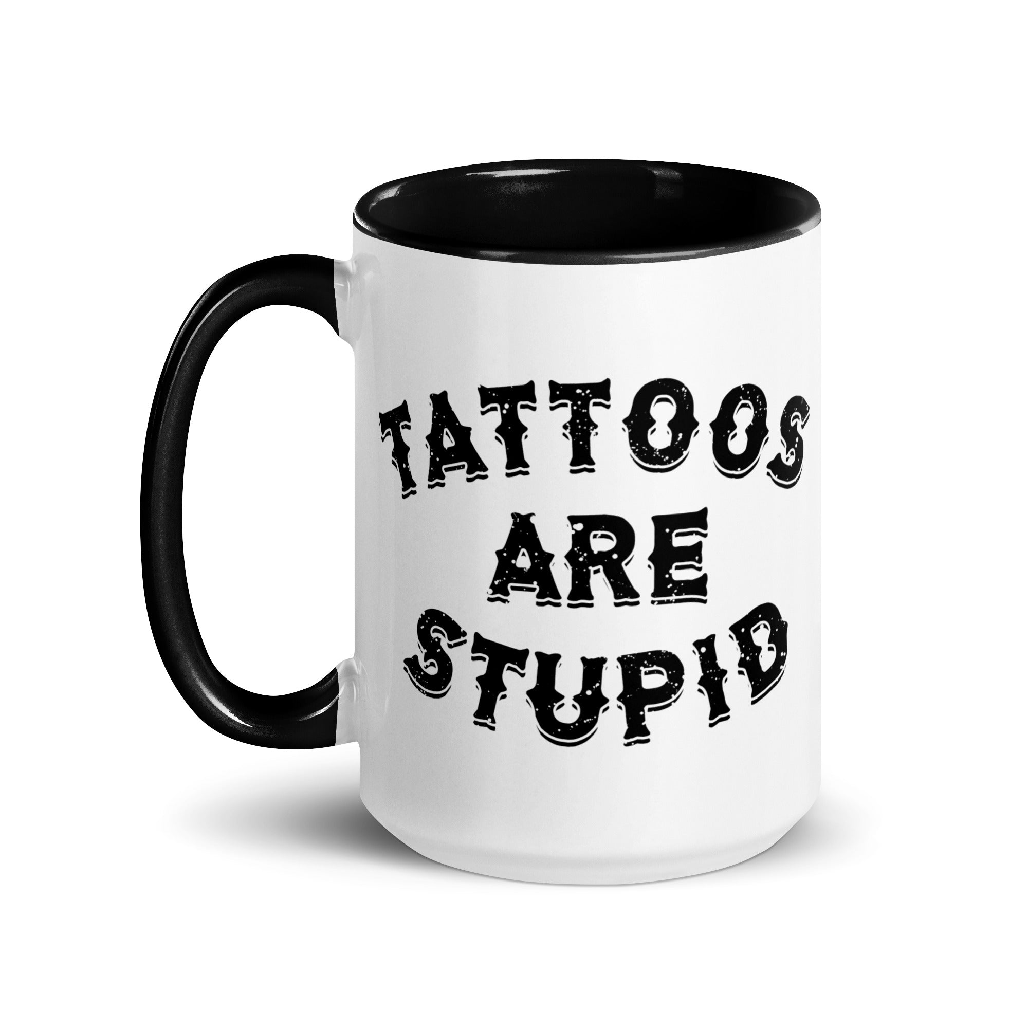 Murder Apparel Tattoos Are Stupid Mug