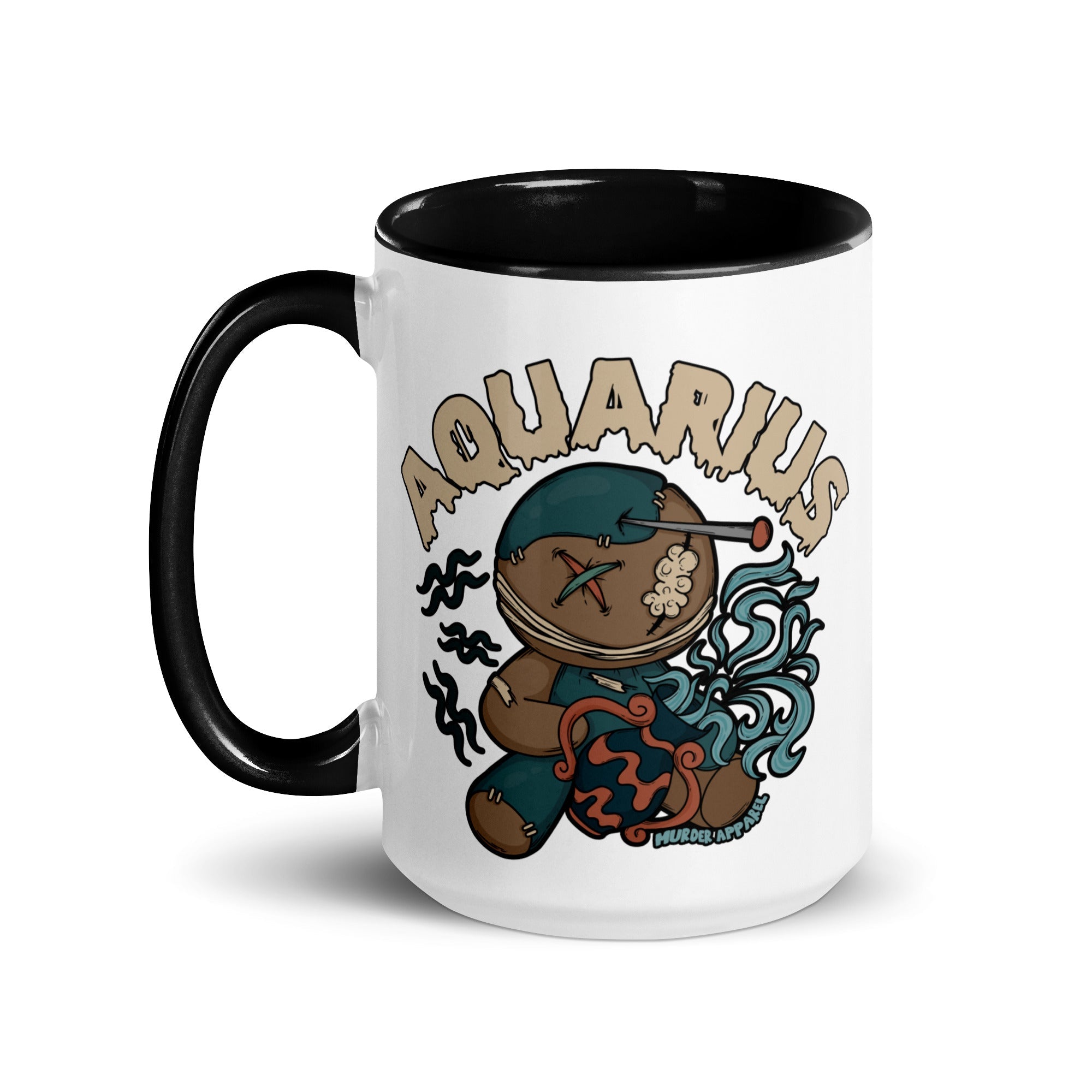 Murder Apparel Aquarius Voodoo Doll Aquarius Mug