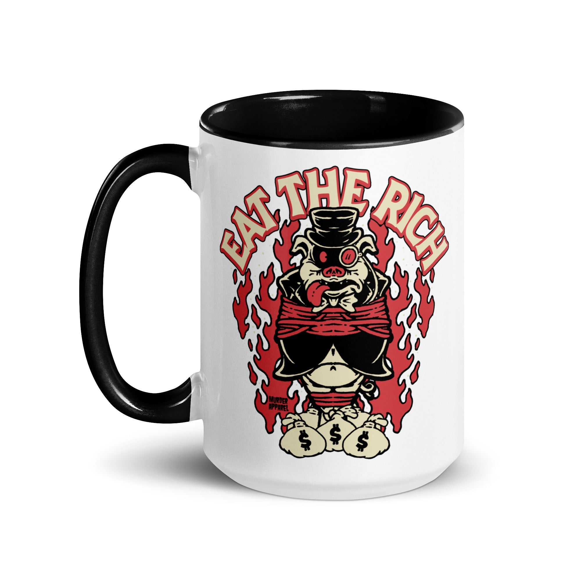 Murder Apparel Eat The Rich Mug