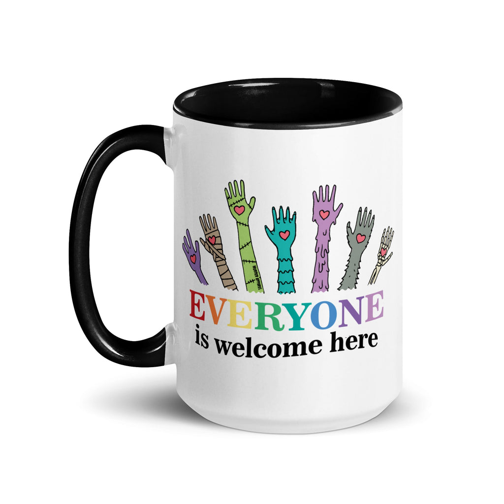 Murder Apparel Everyone Is Welcome Here Mug