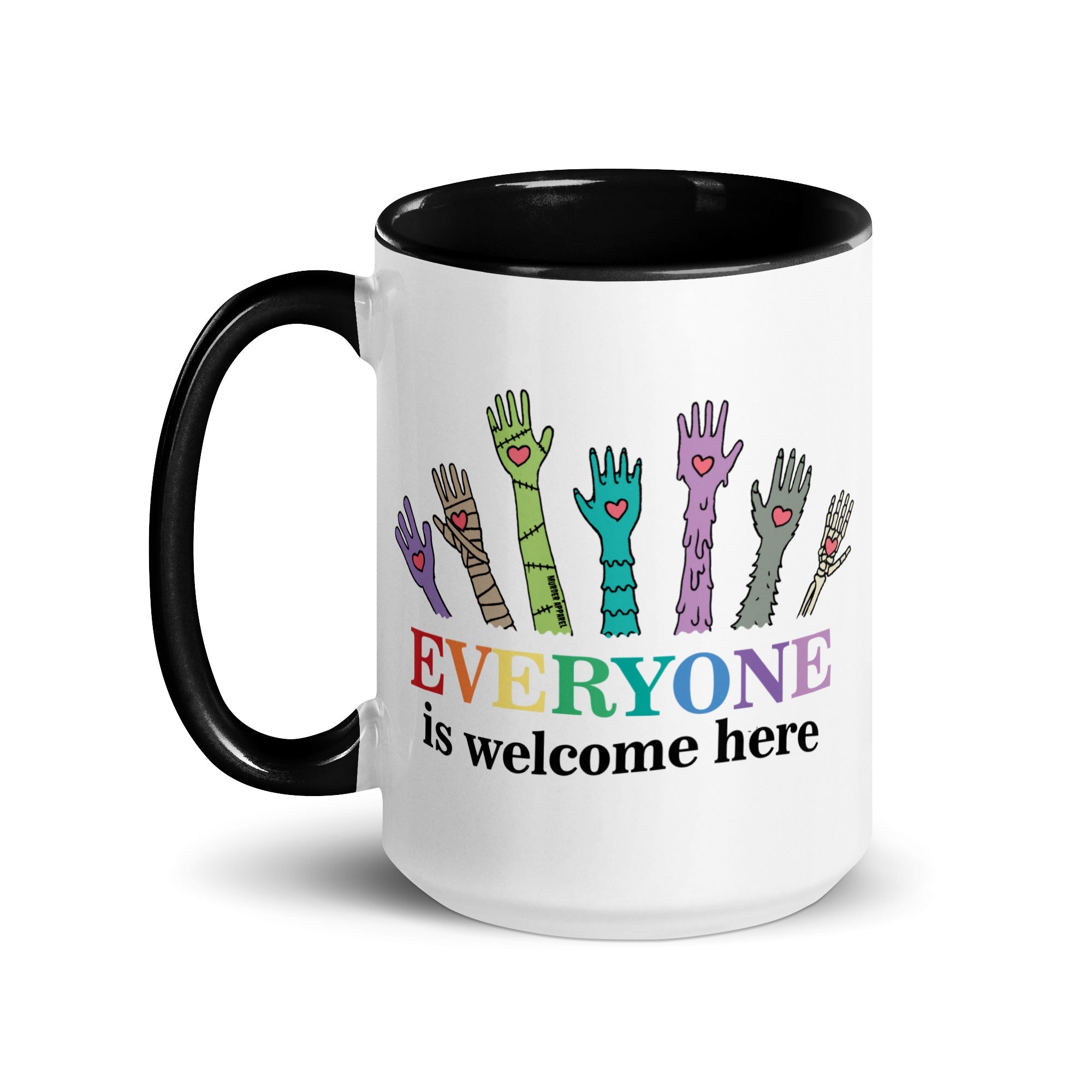 Murder Apparel Everyone Is Welcome Here Mug