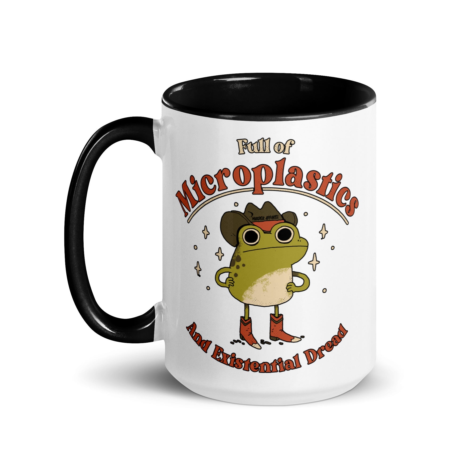 Murder Apparel Microplastics & Existential Dread Mug